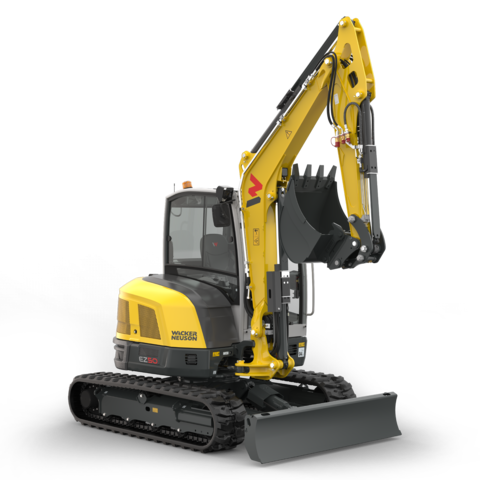 wacker neuson - escavadora de esteira zero tail EZ50