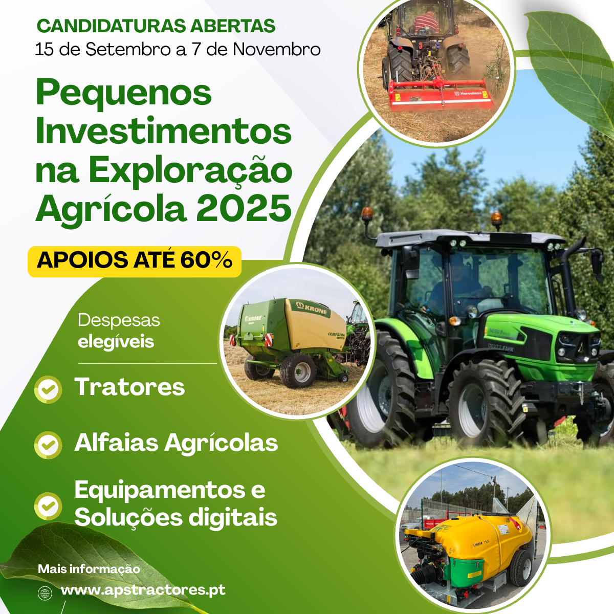 Abertura de Candidaturas setor agricula Arménio Pereira de Sousa