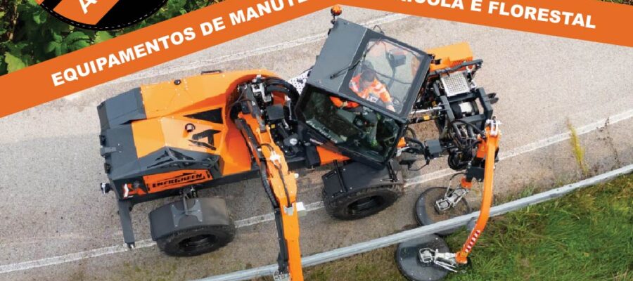 Robots e limpa bermas Energreen - Arménio Pereira de Sousa