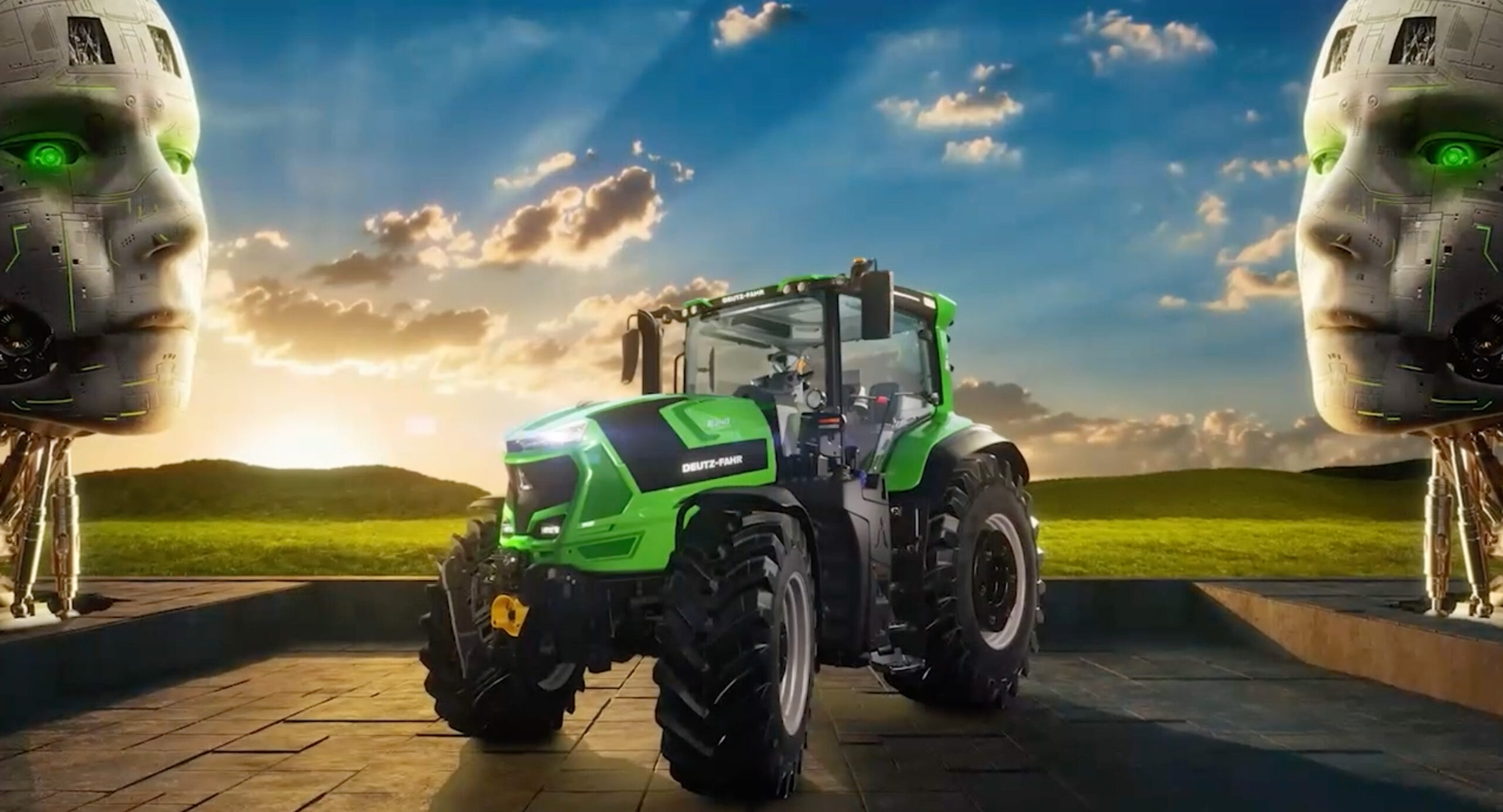 Apresentação da série 8 da DEUTZ-FAHR