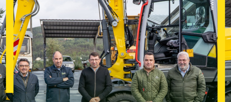 Escavadora de rodas Wacker Neuson EW100