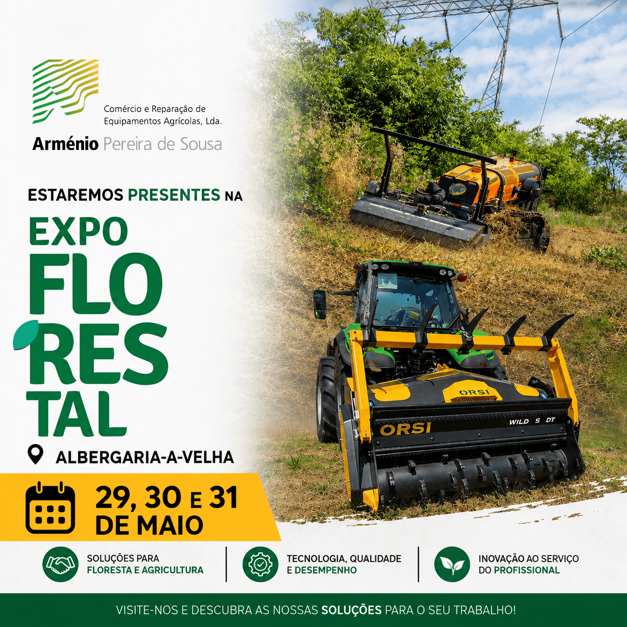 Arménio Pereira de Sousa na ExpoFlorestal 2026